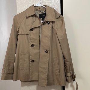 Banana republic cropped trench coat